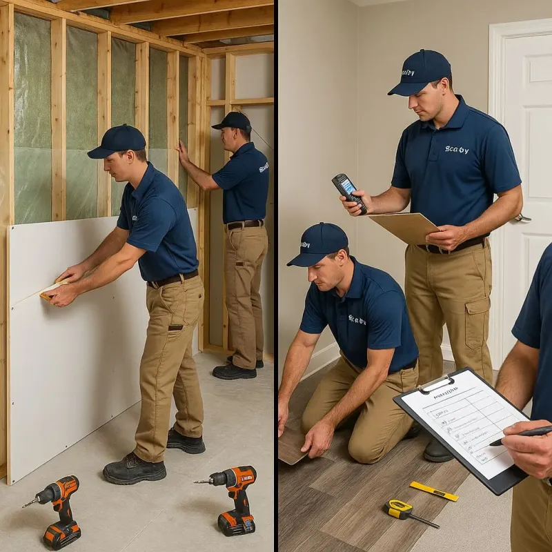 Repairs and Reconstruction process in Gardendale, TX